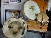 Buffalo, Eagle, Turtle